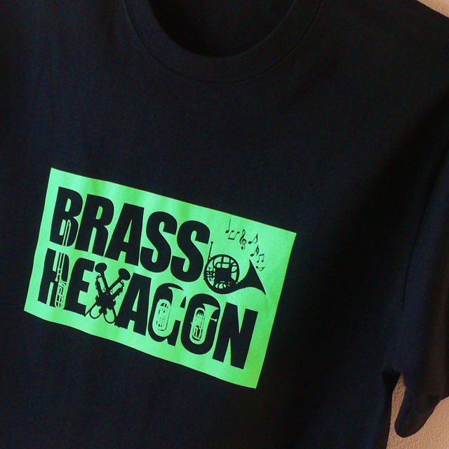 BRASS HEXAGON オリジナルグッズ Tシャツ ブラスヘキサゴン 音楽雑貨 音楽グッズ