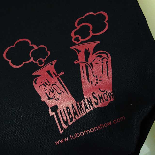 TubamanShow トートバッグ チューバ ユーフォニアム 音楽雑貨