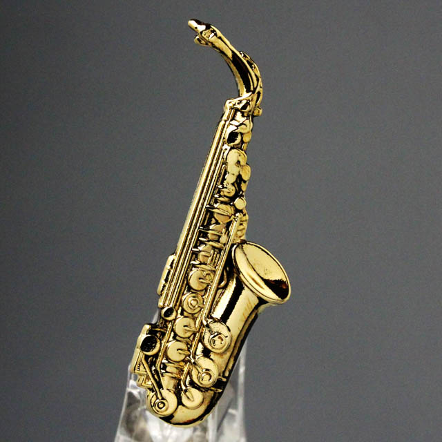 アルトサックス Alto Sax ブローチ 楽器グッズ 音楽雑貨