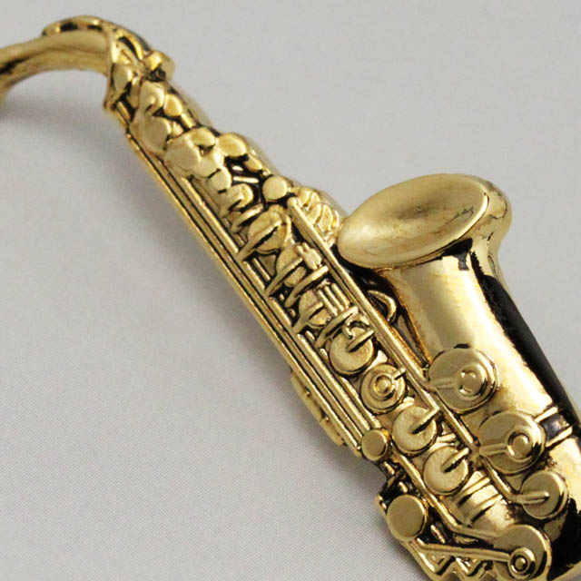 アルトサックス Alto Sax ブローチ 楽器グッズ 音楽雑貨