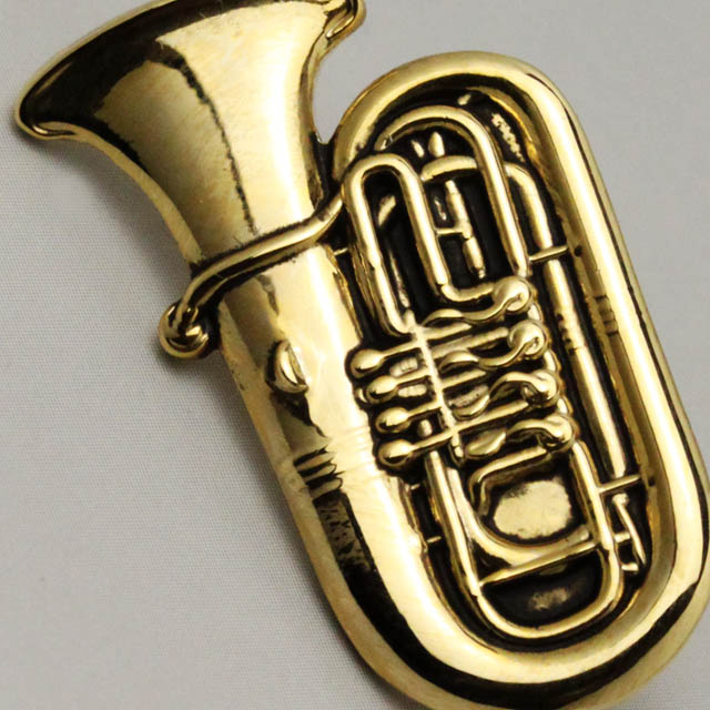 チューバ Tuba ブローチ 楽器グッズ 音楽雑貨