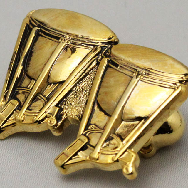 ティンパニ Timpani ブローチ 楽器グッズ 音楽雑貨