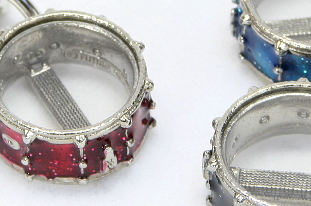 3Dキーホルダー スネアドラム ギフト