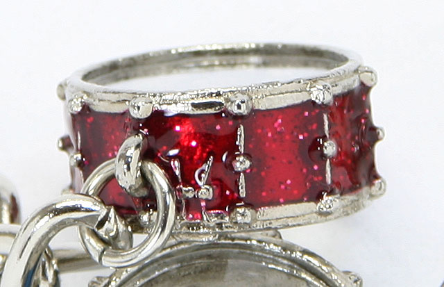 3Dキーホルダー スネアドラム ギフト