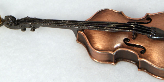 3Dタイプ キーホルダー コントラバス 音楽雑貨・アクセサリー専門店