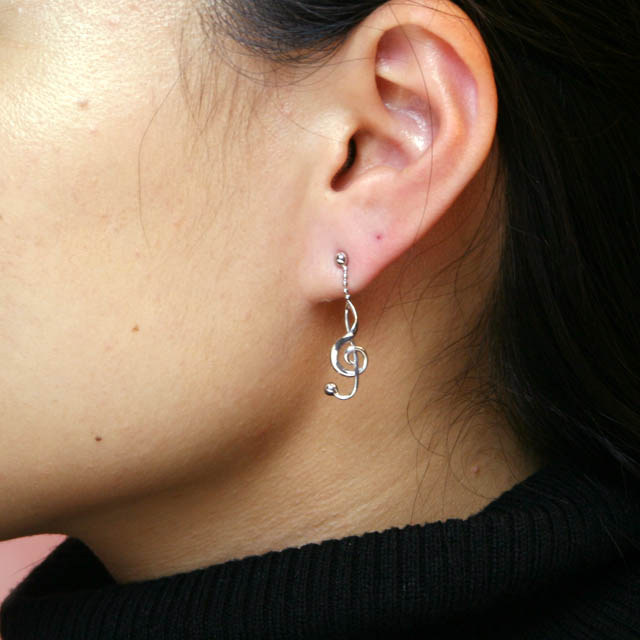 あるじゃん ピアス silver925 K24 あるじゃん ピアス silver925 K24