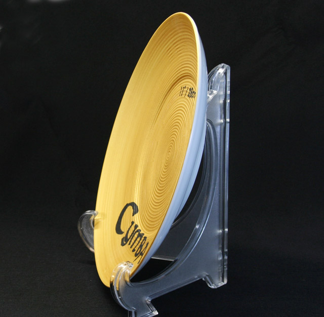 音楽雑貨 食器 パーカッション シンバル 皿 金彩 ギフト ギフト