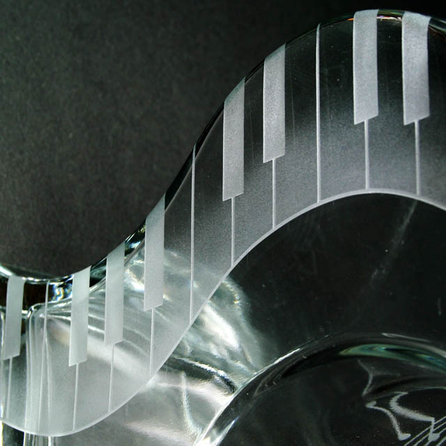 ピアノ 鍵盤 音符 花瓶 音楽雑貨 音楽ギフト 音楽グッズ