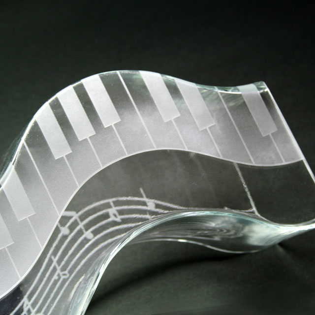 ピアノ 鍵盤 音符 花瓶 音楽雑貨 音楽ギフト 音楽グッズ