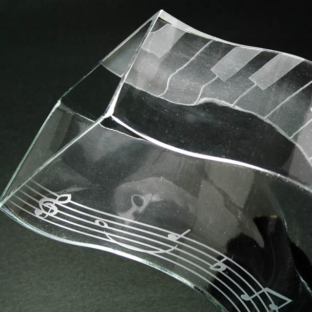 ピアノ 鍵盤 音符 花瓶 音楽雑貨 音楽ギフト 音楽グッズ