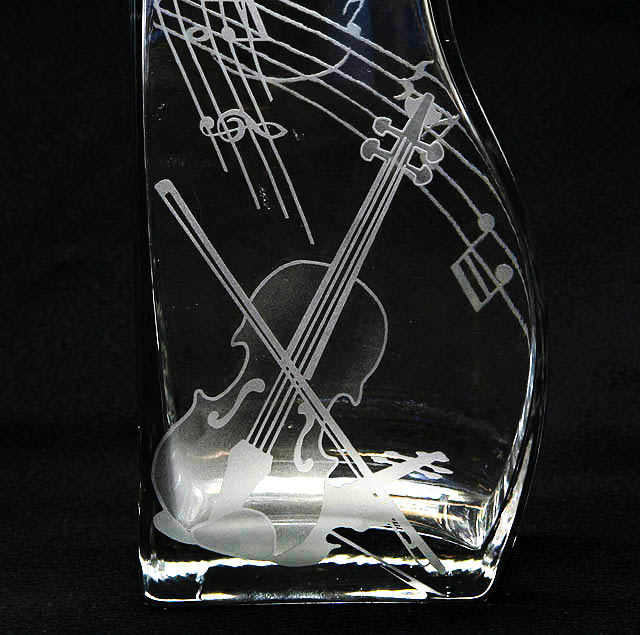 音楽雑貨 ペアベース　トランペット　ヴァイオリン　花瓶 インテリア ギフト