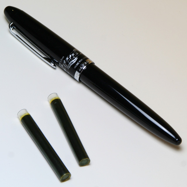 写譜ペン 楽譜 譜面 音符  インク ペン先 音楽雑貨 音楽グッズ 音楽文具