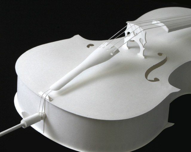 チェロ Violoncello 弦楽器 ペーパークラフト paper-crafting HANDSON 音楽雑貨 音楽グッズ 音楽ギフト