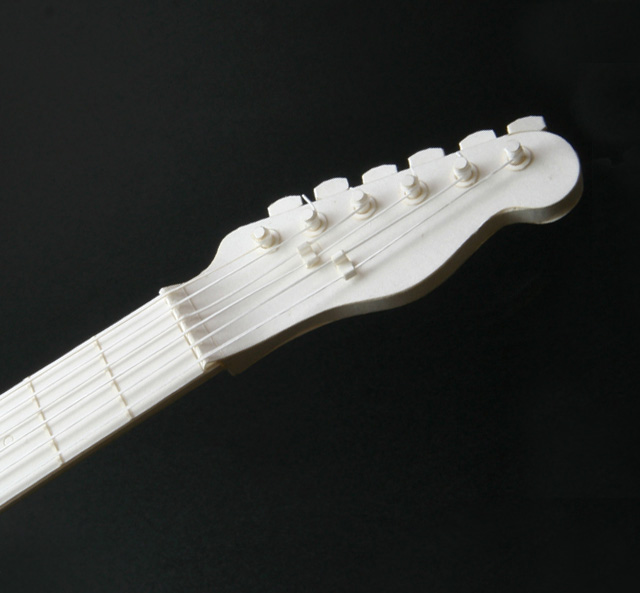 エレキギター guitar ペーパークラフト paper-crafting HANDSON 音楽雑貨 音楽グッズ 音楽ギフト