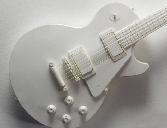 エレキギター guitar ペーパークラフト paper-crafting HANDSON 音楽雑貨 音楽グッズ 音楽ギフト