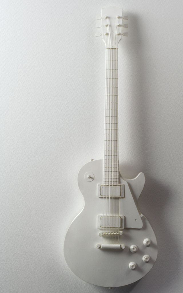 エレキギター guitar ペーパークラフト paper-crafting HANDSON 音楽雑貨 音楽グッズ 音楽ギフト