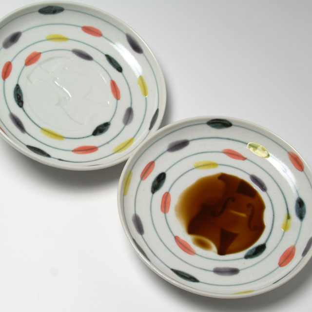 ヴァイオリン 弦楽器 小皿 食器 九谷焼 磁器 音楽雑貨 音楽グッズ 音楽ギフト