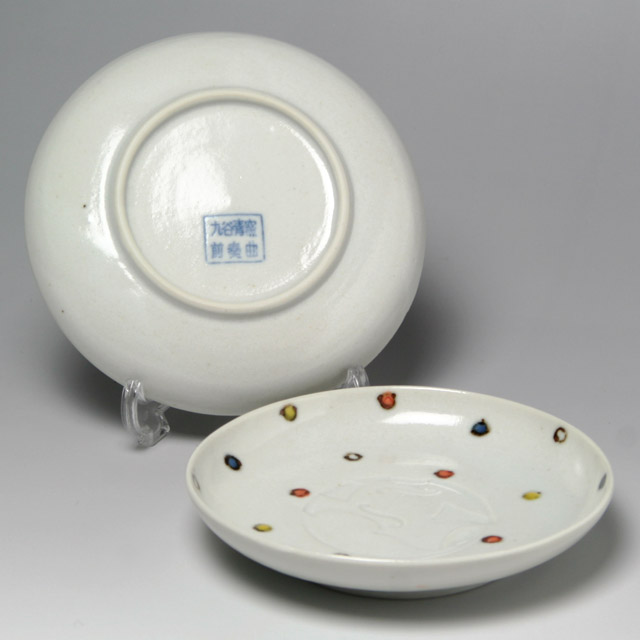 ヴァイオリン 弦楽器 小皿 食器 九谷焼 磁器 音楽雑貨 音楽グッズ 音楽ギフト