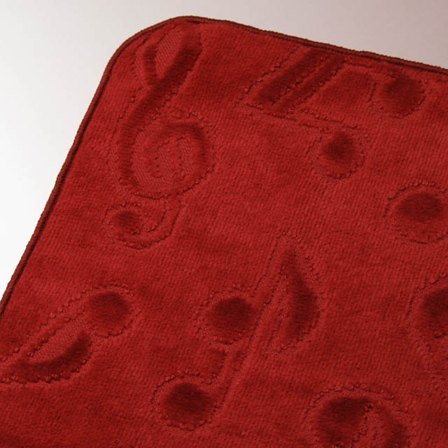 音符タオルハンカチ ト音記号 Bonjour Mie! 音楽雑貨 音楽グッズ 音楽ギフト