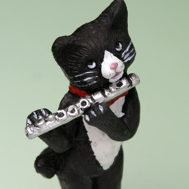 黒猫の楽団　フィギュア　セトクラフト セトクラフト 猫の楽団 キャト オーケストラ 猫 - メルカリ