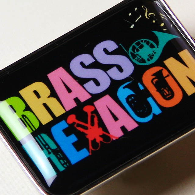 BRASS HEXAGON オリジナルグッズ 携帯ストラップ ブラスヘキサゴン 音楽雑貨 音楽グッズ