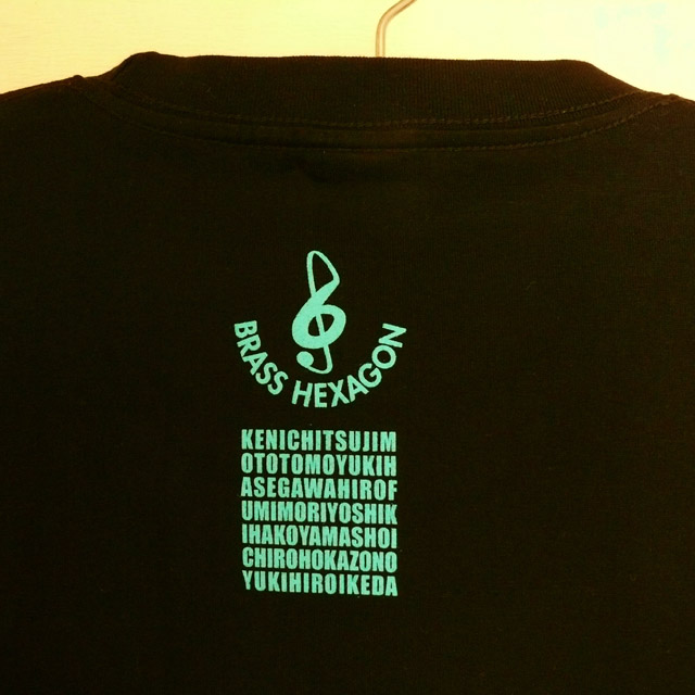 BRASS HEXAGON オリジナルグッズ Tシャツ ブラスヘキサゴン 音楽雑貨 音楽グッズ