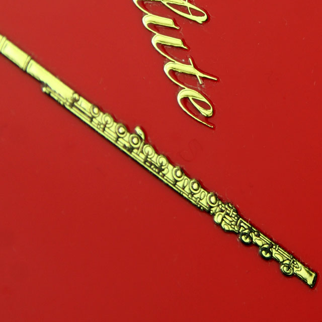 蒔絵風 携帯ステッカー 音符 フルート flute 音楽雑貨 音楽グッズ 音楽ギフト