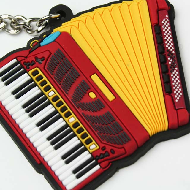 絶版品】アコーディオン ラバーズ キーホルダー 【鍵盤式】 音楽雑貨