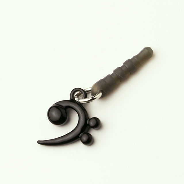 スマホ チャーム ヘ音記号 音楽雑貨 音楽グッズ