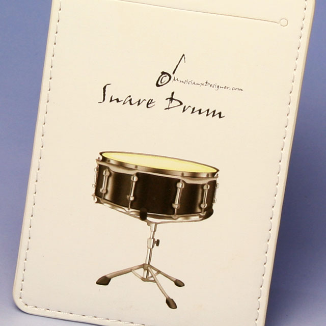 スネアドラム snare drum ネームタグ 名札 音楽雑貨 音楽グッズ 音楽小物