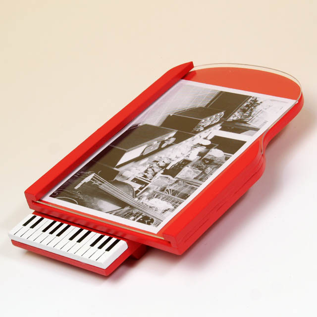 グランドピアノ 写真立て フォトスタンド 音楽雑貨 音楽グッズ