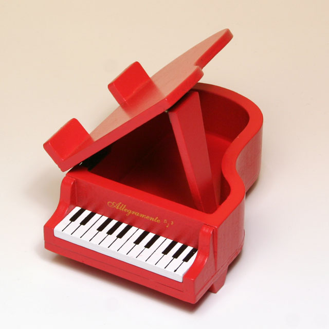 スマホスタンド グランドピアノ 《レッド》 音楽雑貨・アクセサリー