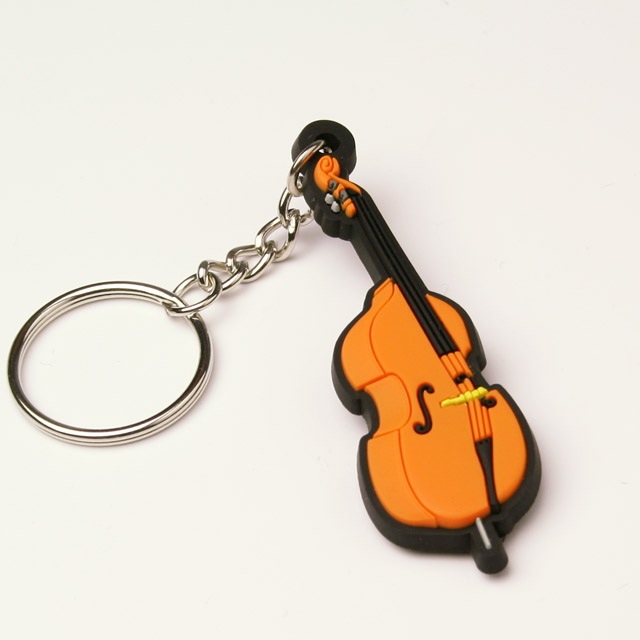 キーホルダー キーチェーン コントラバス 音楽雑貨 音楽グッズ 音楽小物