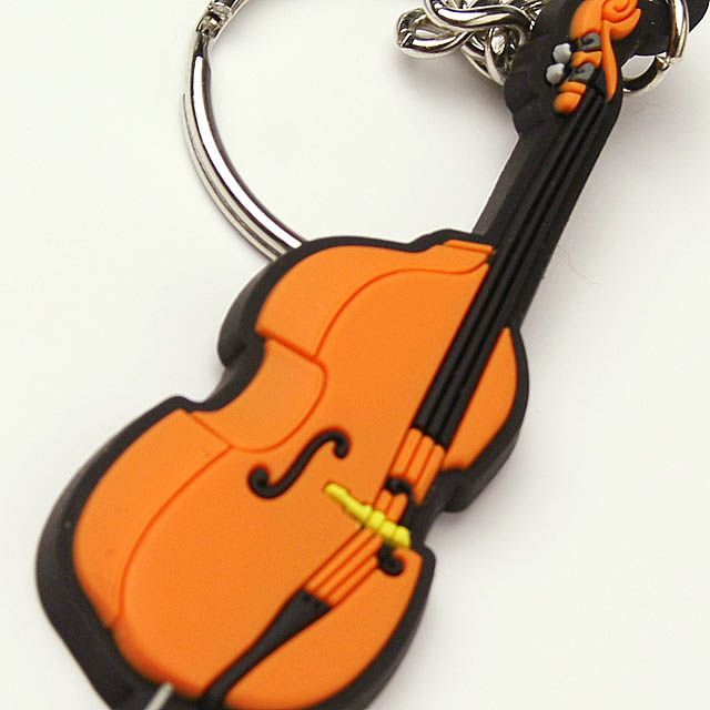 キーホルダー キーチェーン コントラバス 音楽雑貨 音楽グッズ 音楽小物