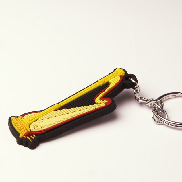 キーホルダー キーチェーン ハープ 音楽雑貨 音楽グッズ 音楽小物