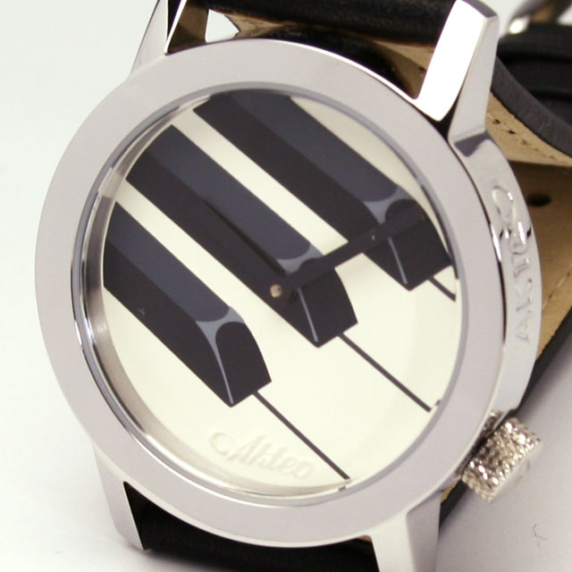 ジャズピアノ AKTEO 音楽腕時計 ウォッチ 音楽雑貨 音楽ギフト