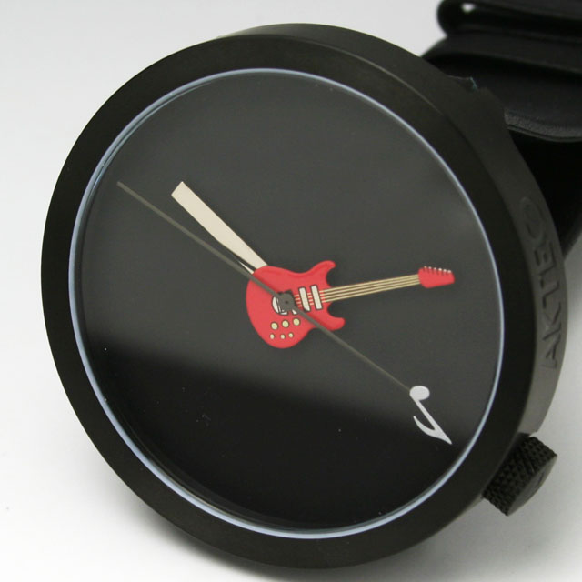 エレキギター AKTEO 音楽腕時計 ウォッチ 音楽雑貨 音楽ギフト