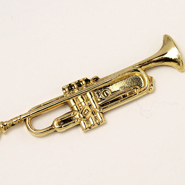 トランペット trumpet キーホルダー 音楽グッズ 音楽雑貨
