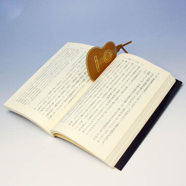 本革 栞 ブックマーク ギター 音楽雑貨 音楽グッズ