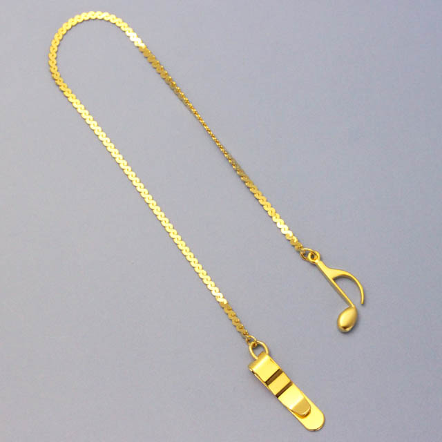 ８分音符 チェーンブックマーク 音楽グッズ 音楽雑貨