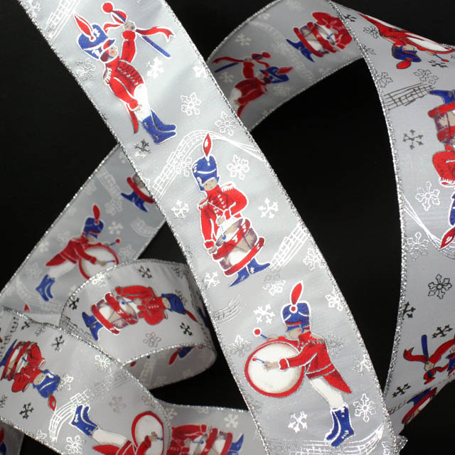 Wired Ribbon ワイヤーリボン 鉛の兵隊 ドラムマーチ 楽譜 音楽雑貨 音楽小物 音楽グッズ