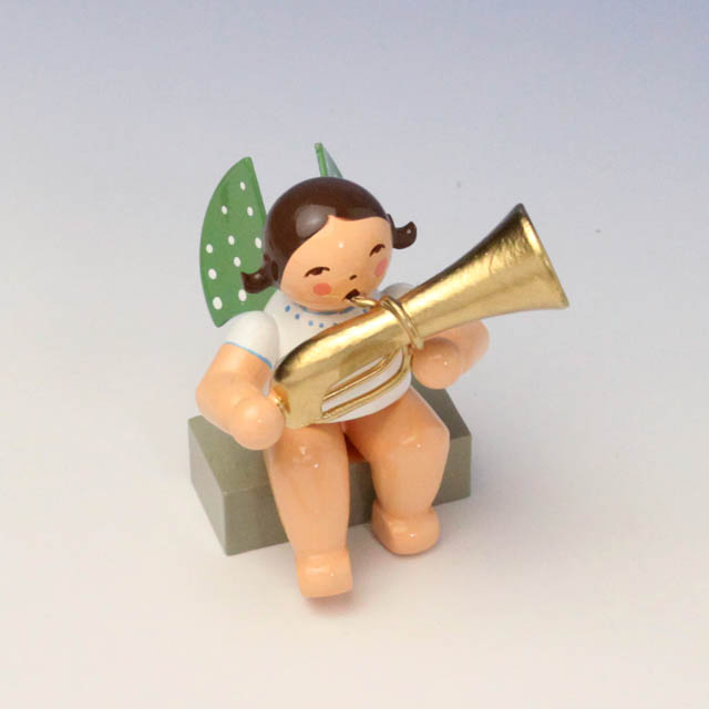 激安通販の 天使のオーケストラ Kuehn & Wendt 《 音楽 650/28a 》 チューバ 工芸品