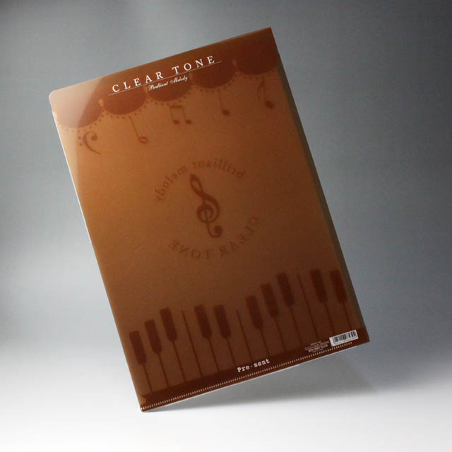 CLEAR TONE クリアファイル 音楽雑貨・アクセサリー専門店