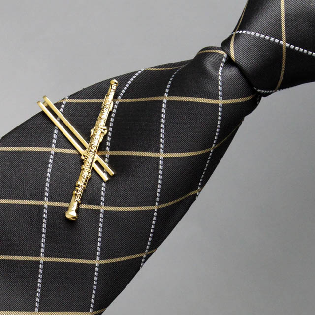 オーボエ Oboe タイピン タイバー 楽器グッズ 音楽雑貨