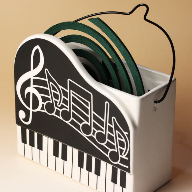 蚊やり グランドピアノ 蚊取り線香 音楽雑貨