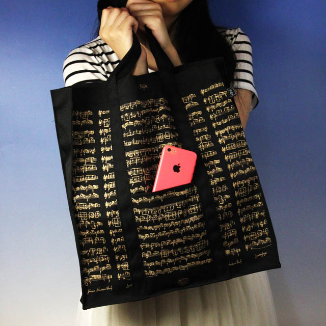 レッスンバッグ フーガ 楽譜 音楽雑貨