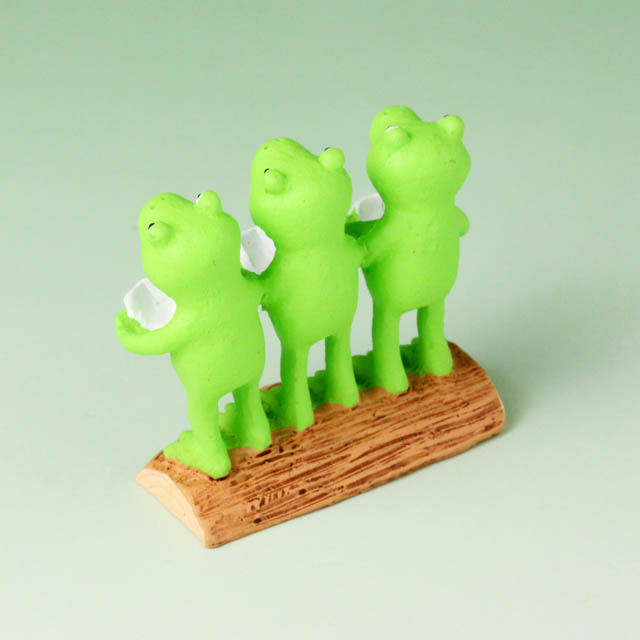 音符の森 オーナメント コーラス かえる 音楽雑貨