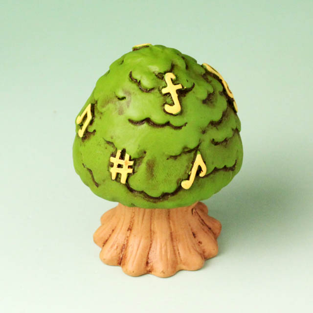 音符の森 オーナメント 音楽の樹 音楽雑貨