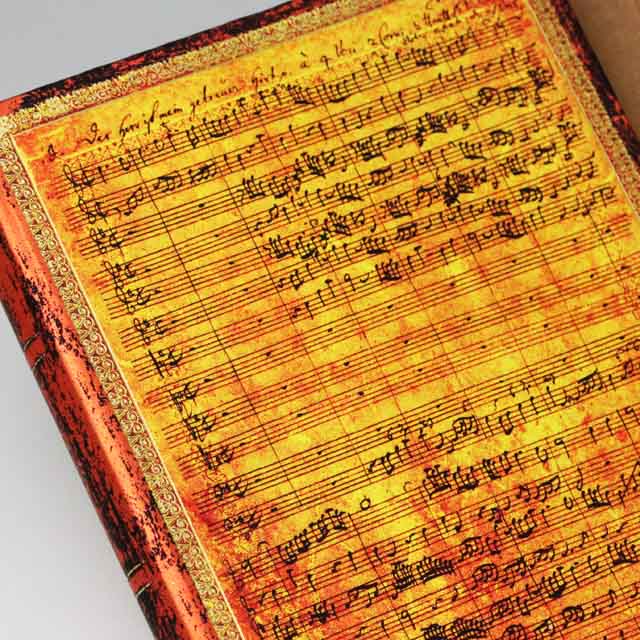 paperblanks ノートブック バッハ カンタータ 音楽雑貨 音楽グッズ 音楽ギフト