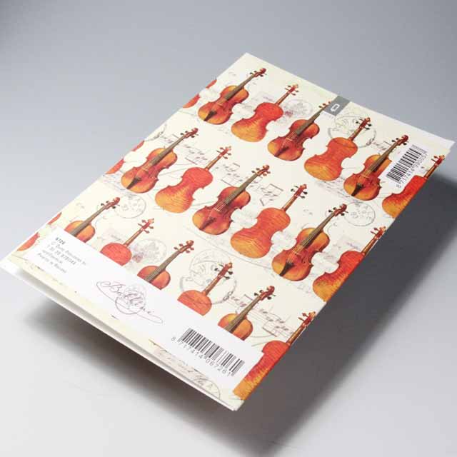 誕生カード バースデーカード 弦楽器 音楽雑貨